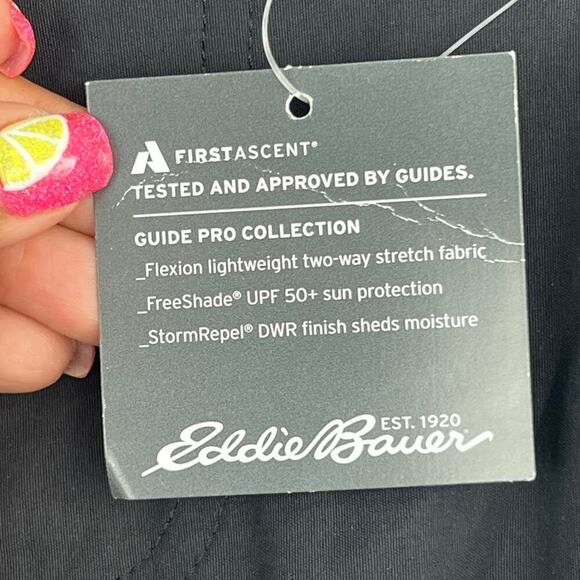 NWT Eddie Bauer FirstAscent Women's black guide pants size 4 - Picture 8 of 8